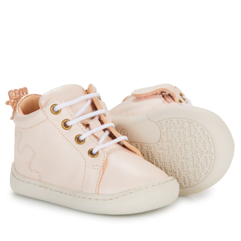 Easy Peasy MY DEBOO LACET Baskets Rose Fille - 3