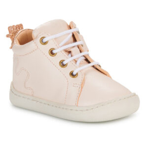 Scarpe bambini ragazza Easy Peasy  MY DEBOO LACET  Rosa Easy Peasy 3608925967957