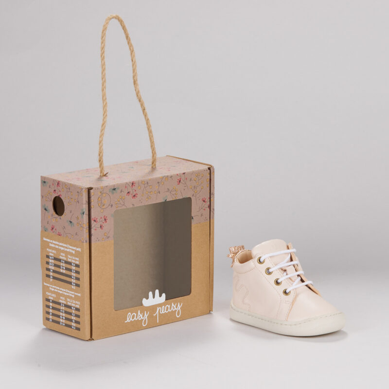 Easy Peasy MY DEBOO LACET Baskets Rose Fille - 7