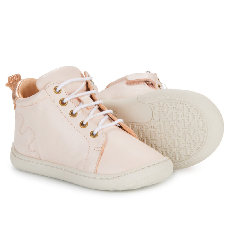 Easy Peasy MY DEBOO LACET Baskets Rose Fille - 3