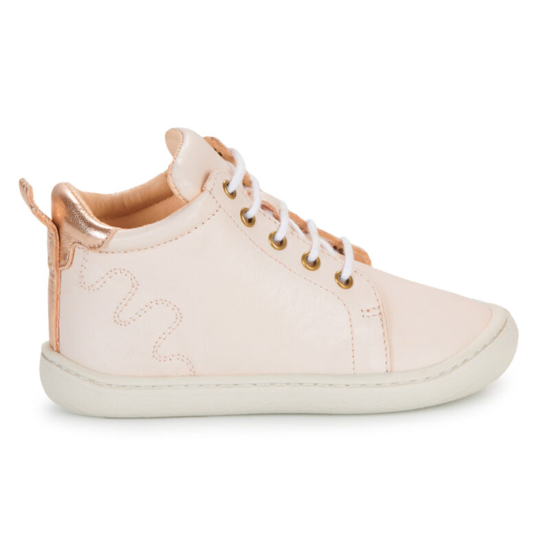 Easy Peasy MY DEBOO LACET Baskets Rose Fille - 5
