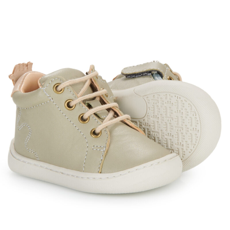 Easy Peasy MY DEBOO LACET Baskets Vertes Fille - 3