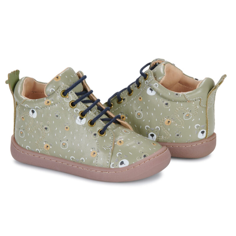 Easy Peasy MY DEBOO LACET+ Gr&uuml;n Sneaker M&auml;dchen - 4