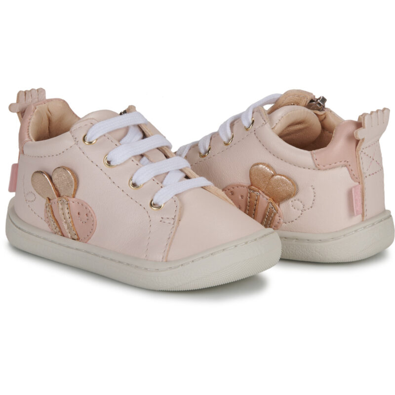 Easy Peasy MY DODU LACET ABEILLE Rosa Sneakers Bambina - 4