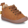 Scarpe bambini ragazza Easy Peasy  MY DODU LACET  Marrone Easy Peasy 3608927550829