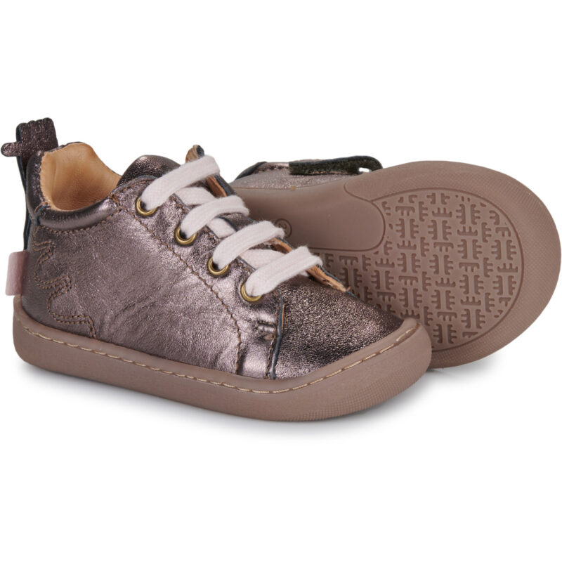 Easy Peasy MY DODU LACET Marron Baskets Fille - 3