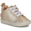 Einfache Kinderschuhe f&uuml;r M&auml;dchen Peasy MY DODU LACET Oro Easy Peasy 3608927612695