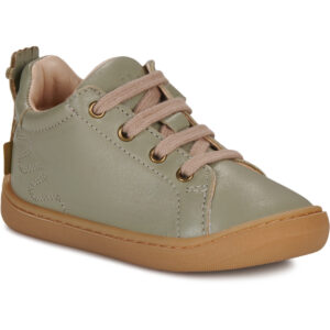 Scarpe bambini ragazza Easy Peasy  MY DODU LACET  Verde Easy Peasy 3608927612657