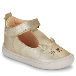Scarpe bambini ragazza Easy Peasy  MY DODU SALOME CHAT  Oro Easy Peasy 3608927484261
