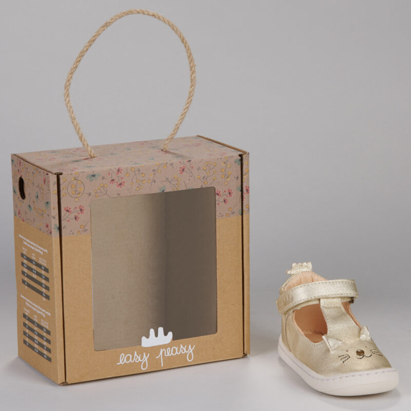 Easy Peasy MY DODU SALOME CHAT Oro Sneakers Bambina - 7