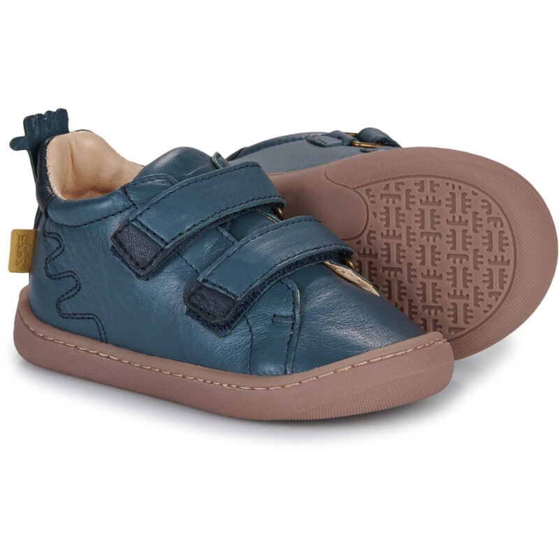 Easy Peasy MY DODU VELCRO Bleu Baskets Fille - 3