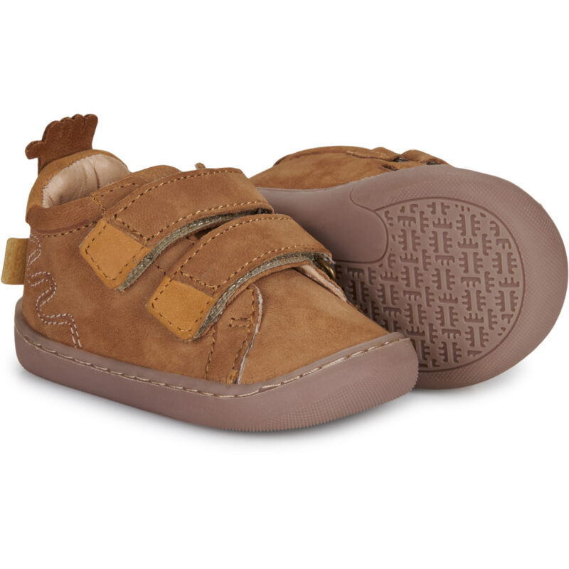 Easy Peasy MY DODU VELCRO Marrone Sneakers Bambina - 3