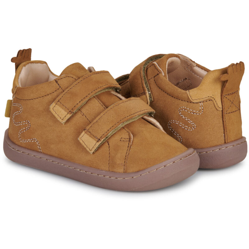 Easy Peasy MY DODU VELCRO Marrone Sneakers Bambina - 4