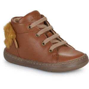 Scarpe bambini ragazza Easy Peasy  MY DUCKIE'S MID LACET  Marrone Easy Peasy 3608927551598