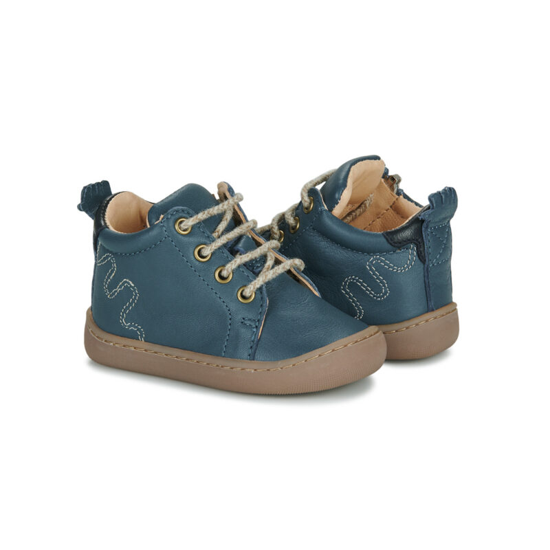 Easy Peasy MY FLEXOO LACET Bleu Baskets Fille - 4