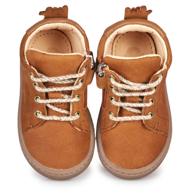 Easy Peasy MY FLEXOO LACET Marron Baskets Fille - 2