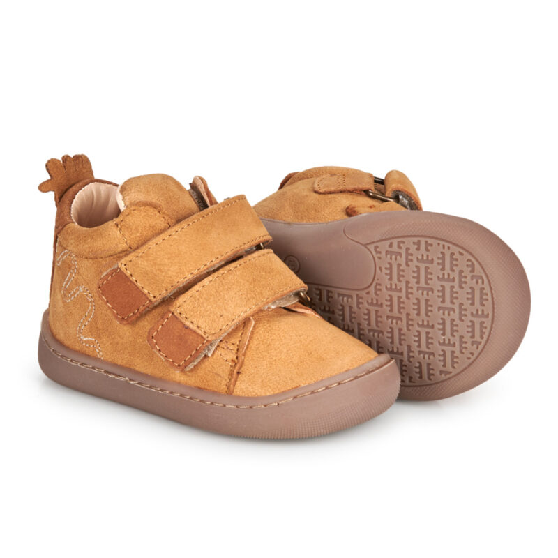 ¡Fácil Peasy Zapatillas MY FLEXOO VELCRO Marrón - Zapatillas para Niña - 3