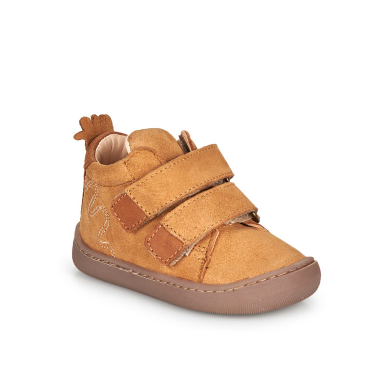 ¡Fácil Peasy Zapatillas MY FLEXOO VELCRO Marrón - Zapatillas para Niña - 1