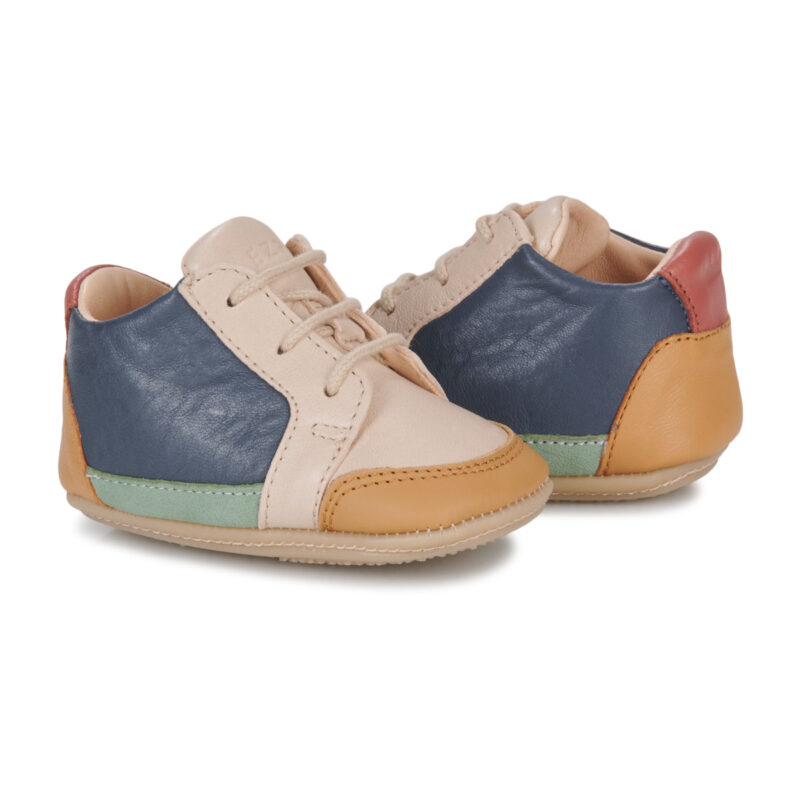 Easy Peasy MY IRUN LACET Bleu - Baskets Fille - 4