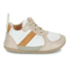 Easy Peasy MY PRE BASKET LACET Beige Sneakers Bambina - 5