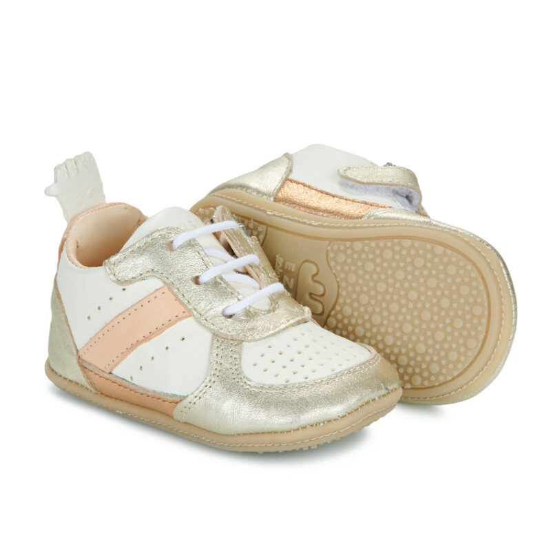 Easy Peasy MY PRE BASKET LACET Bianco Sneakers Bambina - 3
