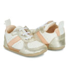 Easy Peasy MY PRE BASKET LACET Bianco Sneakers Bambina - 4