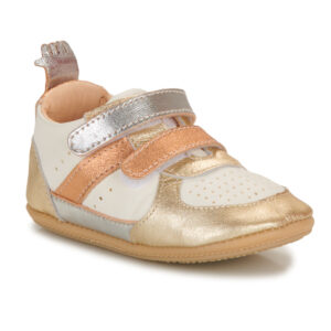 Scarpe bambini ragazza Easy Peasy  MY PRE BASKET VELCRO  Oro Easy Peasy 3608925967537