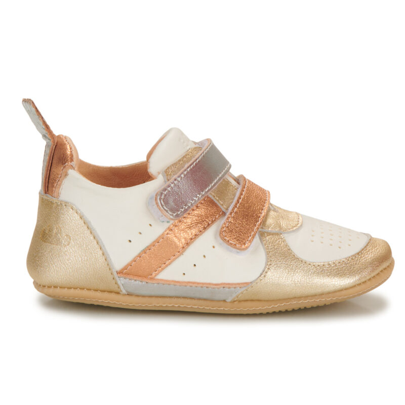 Easy Peasy MY PRE BASKET VELCRO Oro Sneakers Bambina - 5