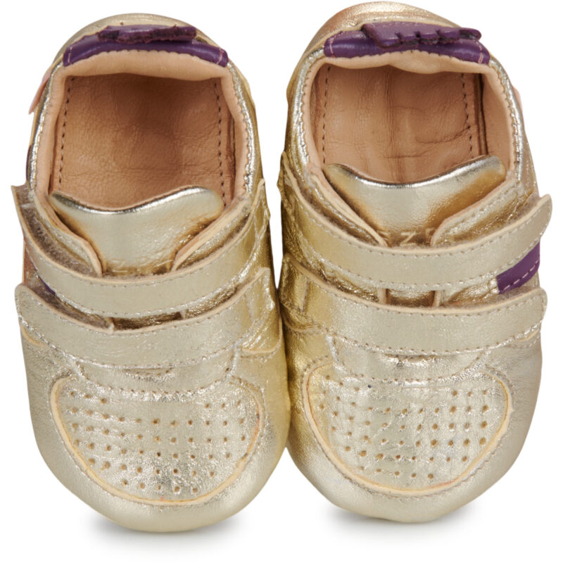Easy Peasy MY PRE BASKET VELCRO Oro Sneakers Bambina - 2
