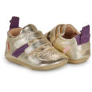 Easy Peasy MY PRE BASKET VELCRO Oro Sneakers Bambina - 4