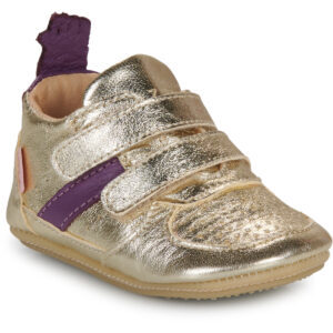 Scarpe bambini ragazza Easy Peasy  MY PRE BASKET VELCRO  Oro Easy Peasy 3608927552120
