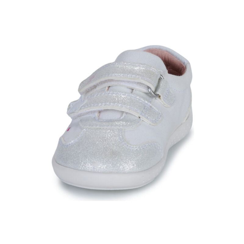 Garvalin SOFT CANVAS Bianco Sneakers Bambina - 3