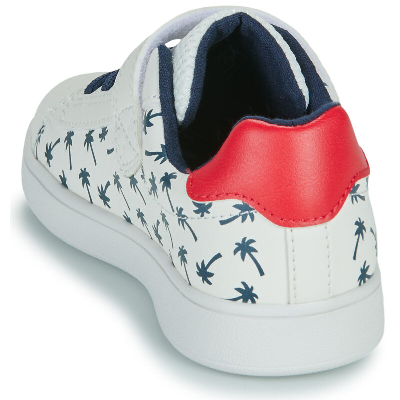 Geox B ECLYPER BOY Bianco Sneakers Bambina - 5