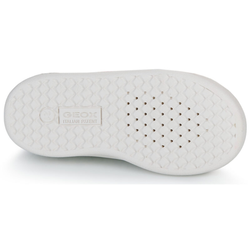 Geox B ECLYPER GIRL White Sneakers for Girls - 7