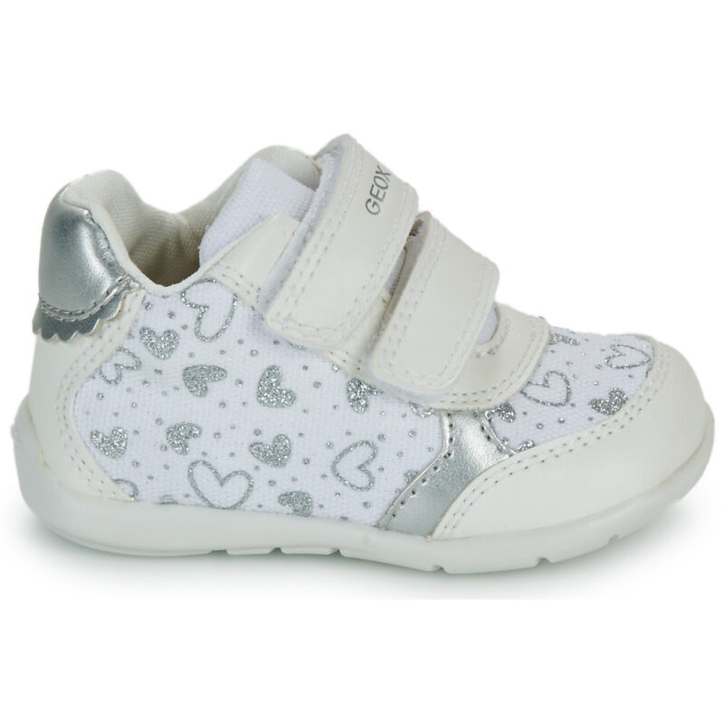 Geox B ELTHAN GIRL Bianco Sneakers Bambina - 2