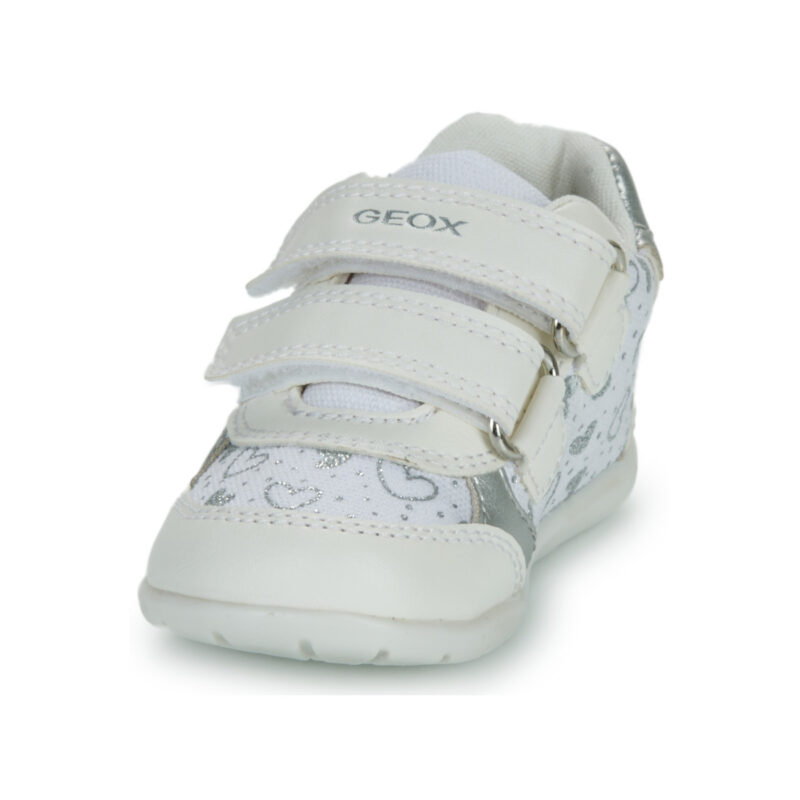 Geox B ELTHAN GIRL Bianco Sneakers Bambina - 3