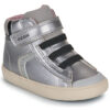 Chaussures pour enfants pour filles Geox B GISLI GIRL Argent Geox 8058192458477