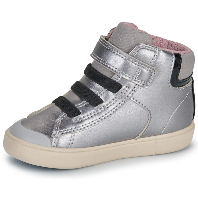 Geox B GISLI GIRL Argento Sneakers Bambina - 4