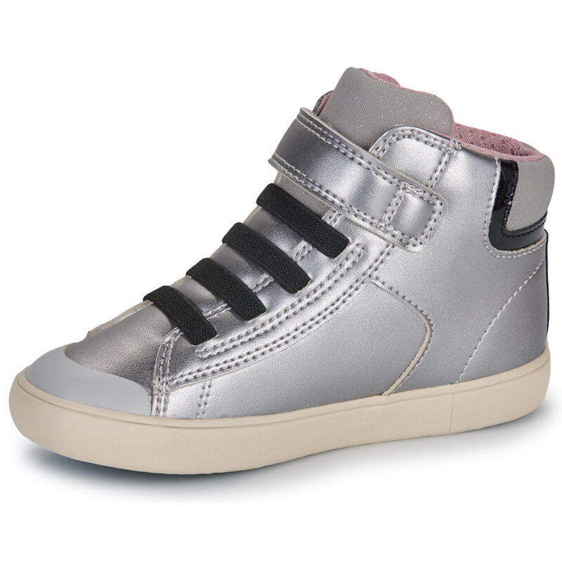 Geox B GISLI GIRL Argento Sneakers Bambina - 4