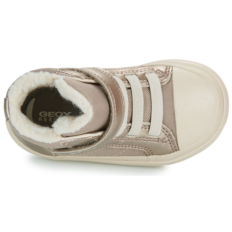 Geox B GISLI GIRL Beige Sneakers Bambina - 6