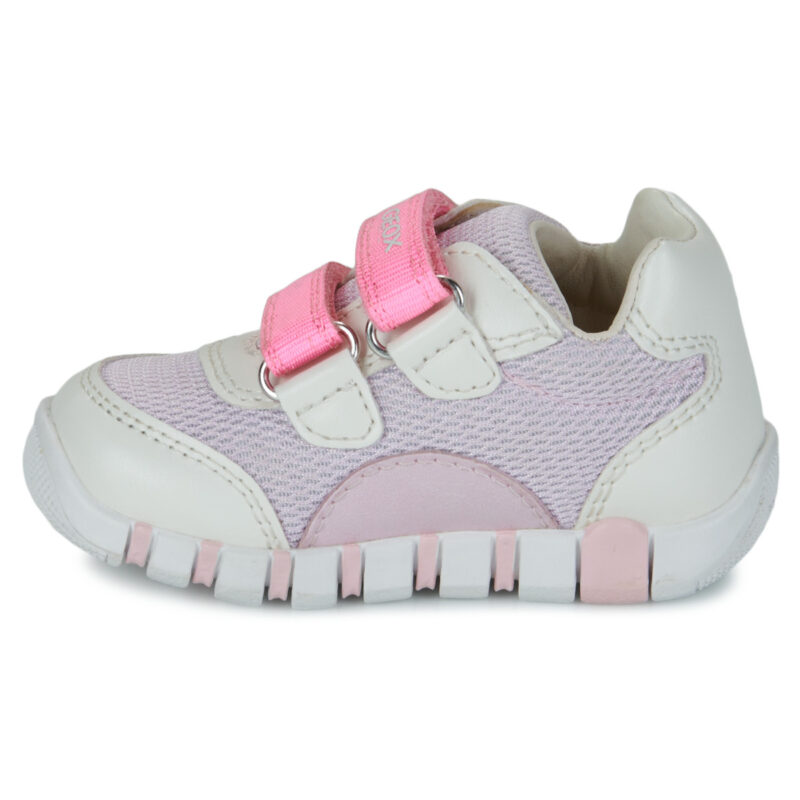 Geox B IUPIDOO GIRL Baskets roses pour filles - 4