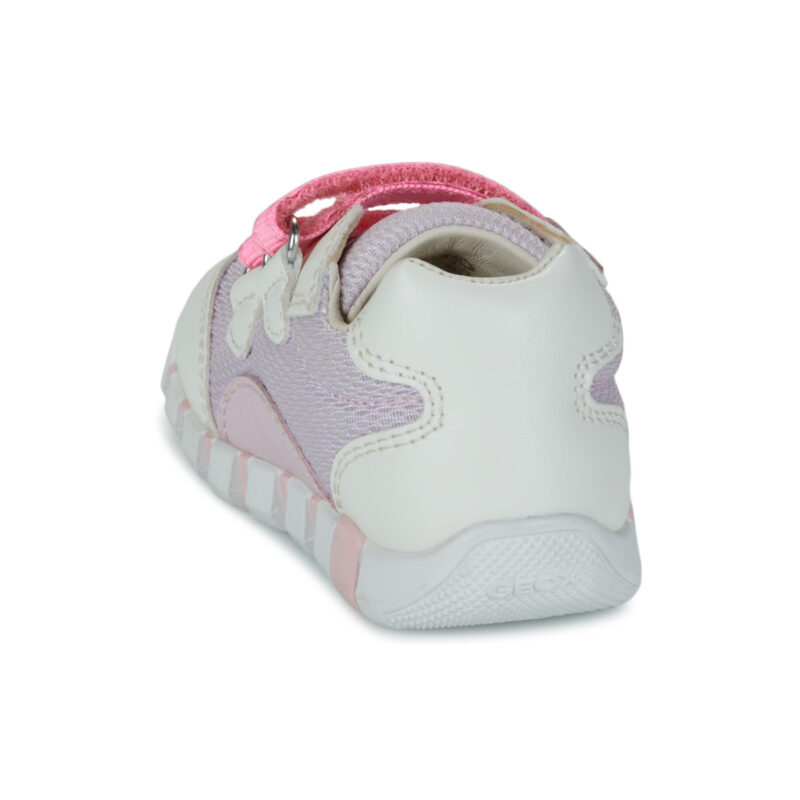 Geox B IUPIDOO GIRL Baskets roses pour filles - 5
