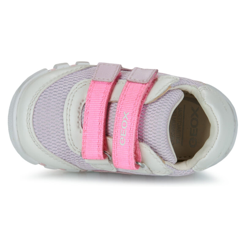 Geox B IUPIDOO GIRL Baskets roses pour filles - 6