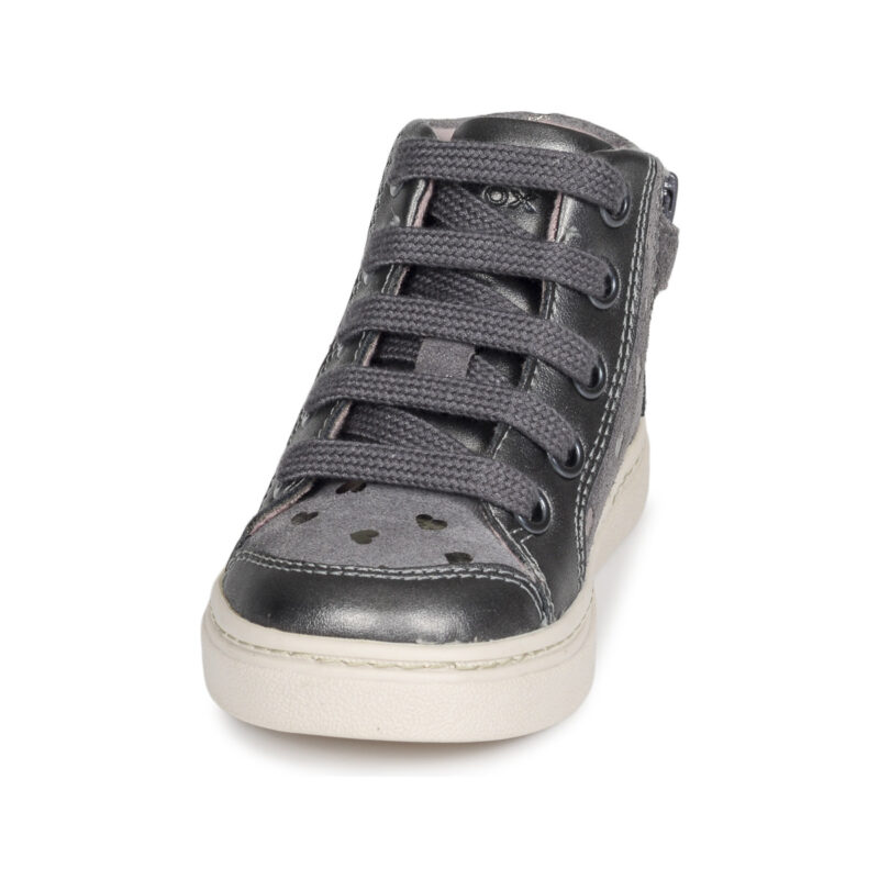Geox B NASHIK GIRL Grigio Sneakers Bambina - 3