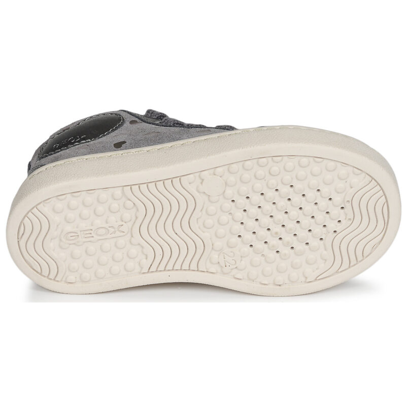 Geox B NASHIK GIRL Grigio Sneakers Bambina - 7