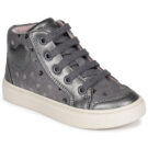 Geox B NASHIK GIRL Graue Sneakers f&uuml;r M&auml;dchen - 1
