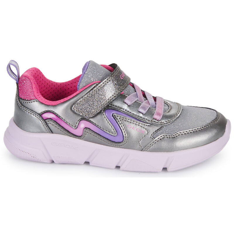 Geox J ARIL G. A Grigio Sneakers Bambina - 2