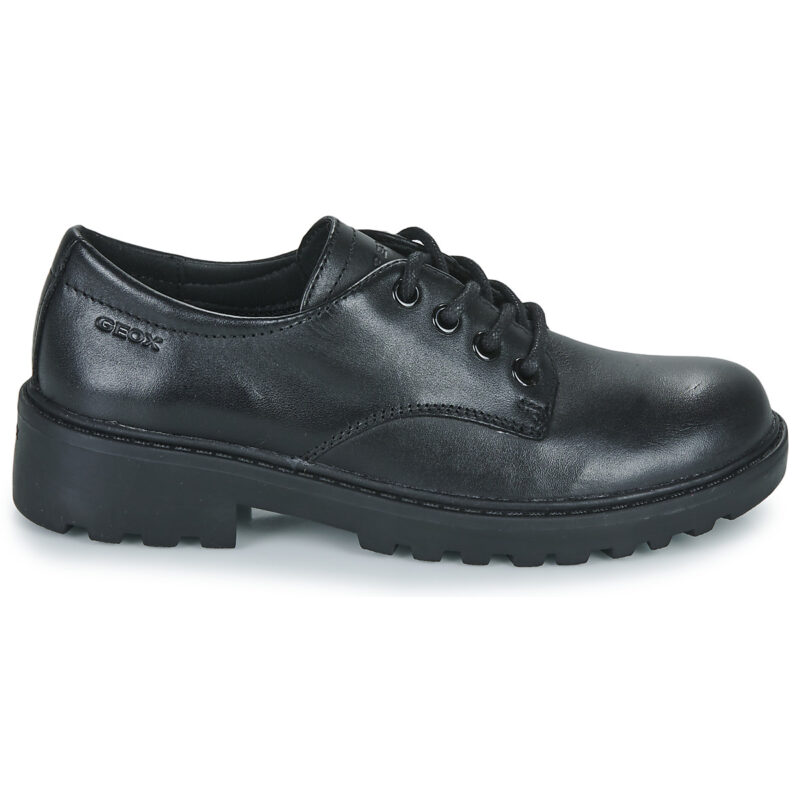 Geox J CASEY G. C Nero Derby Bambina - 2