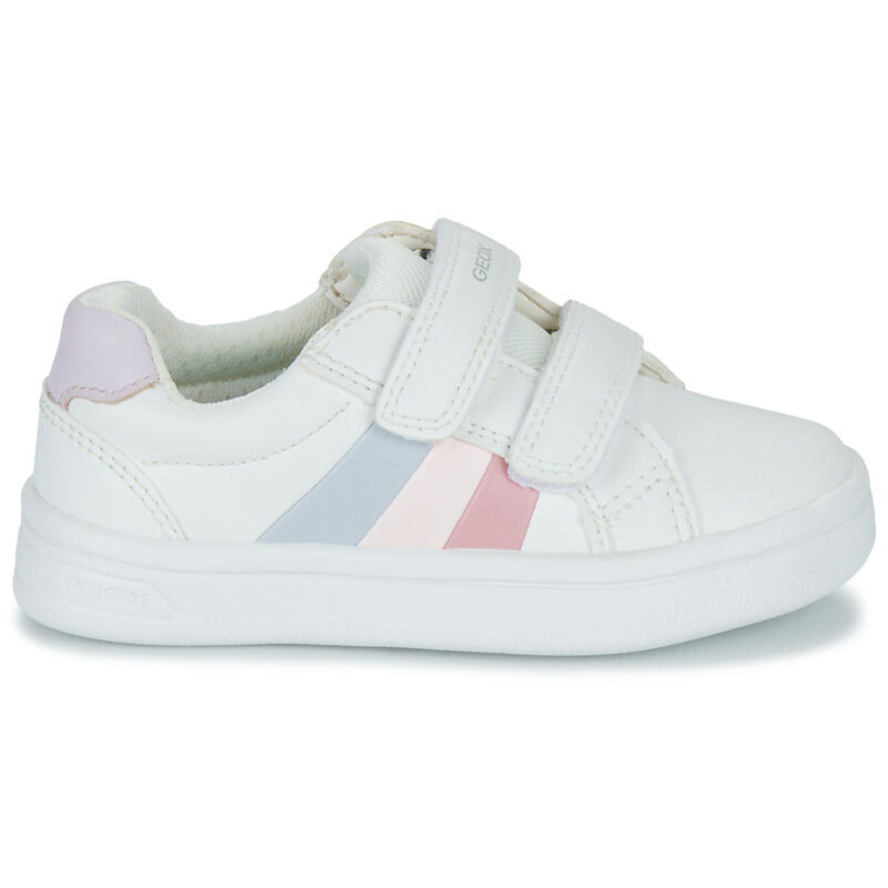 Geox J DJROCK GIRL Bianco Sneakers Bambina - 2