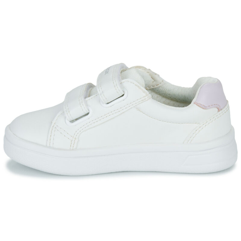 Geox J DJROCK GIRL Bianco Sneakers Bambina - 4